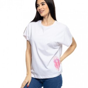 SPLENDID T-SHIRT ΓΥΝΑΙΚΕΙΟ ΛΕΥΚΟ 53-106-003 REGULAR FIT