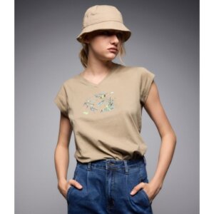 SPLENDID T-SHIRT ΓΥΝΑΙΚΕΙΟ ΧΑΚΙ 53-106-012 REGULAR FIT