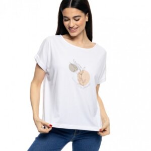 SPLENDID T-SHIRT ΓΥΝΑΙΚΕΙΟ ΛΕΥΚΟ 53-106-017 REGULAR FIT