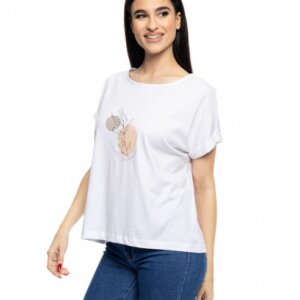 SPLENDID T-SHIRT ΓΥΝΑΙΚΕΙΟ ΛΕΥΚΟ 53-106-017 REGULAR FIT