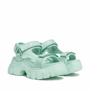 REPLAY ΣΑΝΔΑΛΙ ΓΥΝΑΙΚΕΙΟ ΜΕΝΤΑ JUYCE SPORTY GWSA6.000.C0007T COL 0267-AQUA