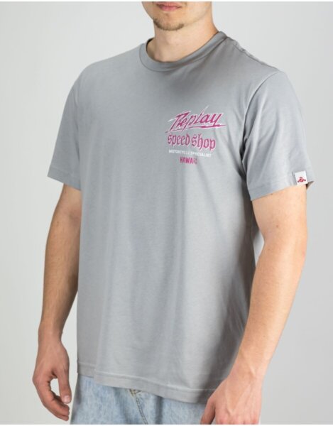 REPLAY T-SHIRT ΑΝΔΡΙΚΟ ΓΚΡΙ M3111.000.2660.214 REGULAR FIT
