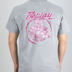 REPLAY T-SHIRT ΑΝΔΡΙΚΟ ΓΚΡΙ M3111.000.2660.214 REGULAR FIT