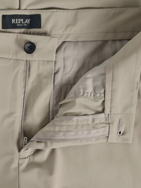 REPLAY ΠΑΝΤΕΛΟΝΙ JERSEY ΑΝΔΡΙΚΟ ΜΠΕΖ M9041.000.23963.597 REGULAR FIT