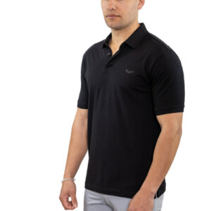 SIDE EFFECT POLO ΑΝΔΡΙΚΟ ΜΑΥΡΟ PL-5213 XP-01 REGULAR FIT