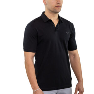SIDE EFFECT POLO ΑΝΔΡΙΚΟ ΜΑΥΡΟ PL-5213 XP-01 REGULAR FIT