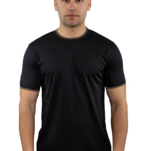 SIDE EFFECT T-SHIRT ΑΝΔΡΙΚΟ ΜΑΥΡΟ R-5248 XP-01 REGULAR FIT