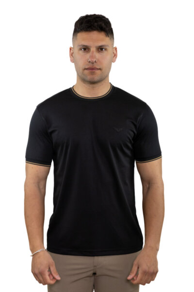 SIDE EFFECT T-SHIRT ΑΝΔΡΙΚΟ ΜΑΥΡΟ R-5248 XP-01 REGULAR FIT