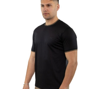 SIDE EFFECT T-SHIRT ΑΝΔΡΙΚΟ ΜΑΥΡΟ R-5248 XP-01 REGULAR FIT