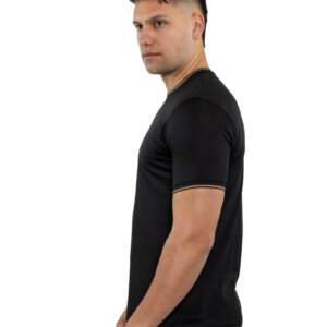 SIDE EFFECT T-SHIRT ΑΝΔΡΙΚΟ ΜΑΥΡΟ R-5248 XP-01 REGULAR FIT