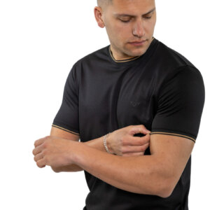 SIDE EFFECT T-SHIRT ΑΝΔΡΙΚΟ ΜΑΥΡΟ R-5248 XP-01 REGULAR FIT