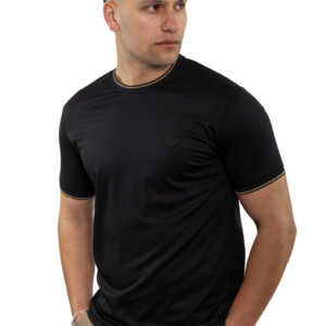 SIDE EFFECT T-SHIRT ΑΝΔΡΙΚΟ ΜΑΥΡΟ R-5248 XP-01 REGULAR FIT