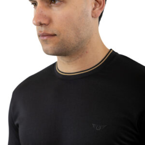 SIDE EFFECT T-SHIRT ΑΝΔΡΙΚΟ ΜΑΥΡΟ R-5248 XP-01 REGULAR FIT