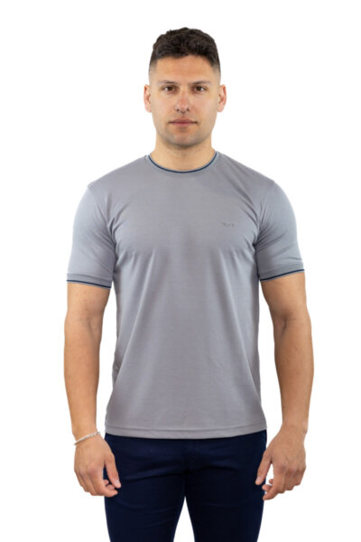 SIDE EFFECT T-SHIRT ΑΝΔΡΙΚΟ ΓΚΡΙ R-5248 XP-07 REGULAR FIT