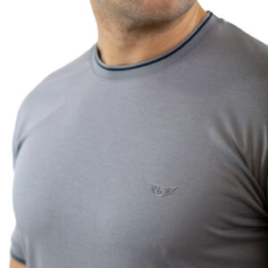 SIDE EFFECT T-SHIRT ΑΝΔΡΙΚΟ ΓΚΡΙ R-5248 XP-07 REGULAR FIT