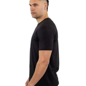 SIDE EFFECT T-SHIRT ΑΝΔΡΙΚΟ ΜΑΥΡΟ R-5200 REGULAR FIT