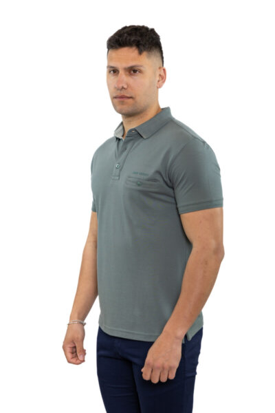 SIDE EFFECT POLO ΑΝΔΡΙΚΟ ΧΑΚΙ PL-5262 XP-14 REGULAR FIT