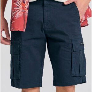FUNKY BUDDHA ΒΕΡΜΟΥΔΑ CARGO ΑΝΔΡΙΚΗ ΜΠΛΕ-NAVY FBM011-002-03 REGULAR FIT