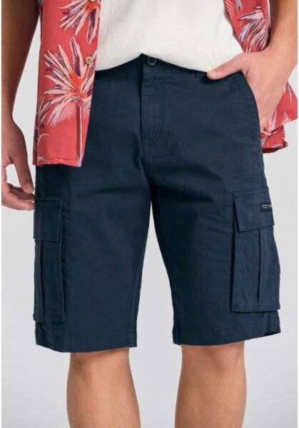 FUNKY BUDDHA ΒΕΡΜΟΥΔΑ CARGO ΑΝΔΡΙΚΗ ΜΠΛΕ-NAVY FBM011-002-03 REGULAR FIT