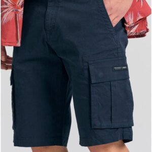 FUNKY BUDDHA ΒΕΡΜΟΥΔΑ CARGO ΑΝΔΡΙΚΗ ΜΠΛΕ-NAVY FBM011-002-03 REGULAR FIT