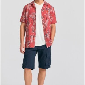 FUNKY BUDDHA ΒΕΡΜΟΥΔΑ CARGO ΑΝΔΡΙΚΗ ΜΠΛΕ-NAVY FBM011-002-03 REGULAR FIT