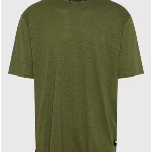 FUNKY BUDDHA T-SHIRT ΑΝΔΡΙΚΟ HUNTER GREEN FBM011-009-04 RELAXED FIT
