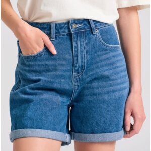FUNKY BUDDHA JEAN ΣΟΡΤΣ ΓΥΝΑΙΚΕΙΟ DK BLUE FBL011-172-03 REGULAR FIT