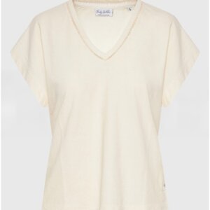 FUNKY BUDDHA T-SHIRT ΓΥΝΑΙΚΕΙΟ ΕΚΡΟΥ FBL011-110-04 REGULAR FIT
