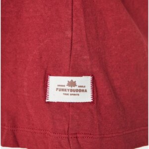 FUNKY BUDDHA T-SHIRT ΓΥΝΑΙΚΕΙΟ EARTH RED FBL011-110-04 REGULAR FIT