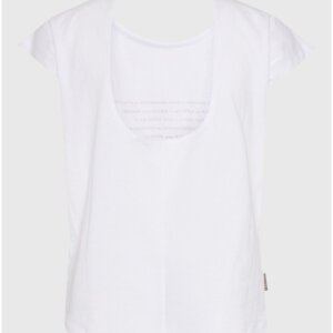 FUNKY BUDDHA T-SHIRT ΓΥΝΑΙΚΕΙΟ ΛΕΥΚΟ FBL011-182-04 REGULAR FIT