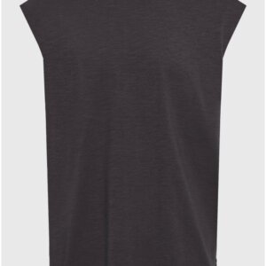 FUNKY BUDDHA T-SHIRT ΑΜΑΝΙΚΟ ΑΝΔΡΙΚΟ RAW EDGES ANTHRACITE FBM011-010-04 REGULAR FIT