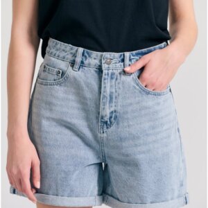 FUNKY BUDDHA JEAN ΣΟΡΤΣ ΓΥΝΑΙΚΕΙΟ LT BLUE FBL011-172-03 REGULAR FIT