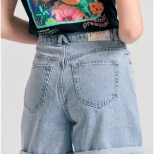 FUNKY BUDDHA JEAN ΣΟΡΤΣ ΓΥΝΑΙΚΕΙΟ LT BLUE FBL011-172-03 REGULAR FIT