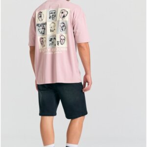 FUNKY BUDDHA T-SHIRT ΑΝΔΡΙΚΟ ΛΙΛΑ FBM011-320-04 REGULAR FIT