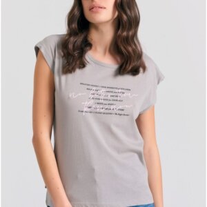 FUNKY BUDDHA T-SHIRT ΓΥΝΑΙΚΕΙΟ ELEPHANT FBL011-182-04 REGULAR FIT