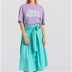 FUNKY BUDDHA ΦΟΥΣΤΑ MIDI ΜΕ ΠΙΕΤΕΣ ΠΕΤΡΟΛ FBL011-101-14 RELAXED FIT