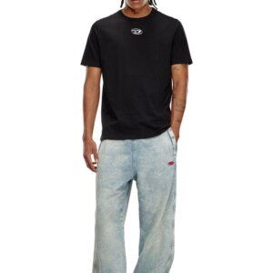 DIESEL T-SHIRT ΑΝΔΡΙΚΟ ΜΑΥΡΟ A17780-0CLBR-9XX T-ADJUST-0D REGULAR FIT