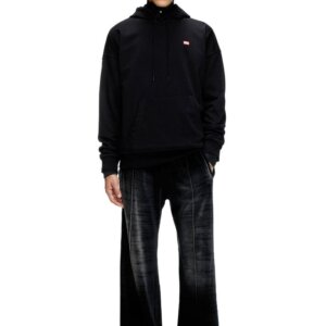 DIESEL ΦΟΥΤΕΡ ΑΝΔΡΙΚΟ ΜΑΥΡΟ A16401-0HYAT-9XX S-ROB-HOOD-R1 REGULAR FIT