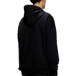 DIESEL ΦΟΥΤΕΡ ΑΝΔΡΙΚΟ ΜΑΥΡΟ A16401-0HYAT-9XX S-ROB-HOOD-R1 REGULAR FIT