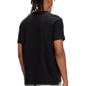 DIESEL T-SHIRT ΑΝΔΡΙΚΟ ΜΑΥΡΟ A17780-0CLBR-9XX T-ADJUST-0D REGULAR FIT