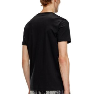 DIESEL T-SHIRT ΑΝΔΡΙΚΟ ΜΑΥΡΟ A14819-0SKAF-9XX T-MIEGOR-K77 REGULAR FΙT