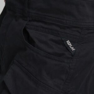 REPLAY ΠΑΝΤΕΛΟΝΙ CARGO ΑΝΤΡΙΚΟ ΜΑΥΡΟ M9873A.000.84387.098 REGULAR FIT