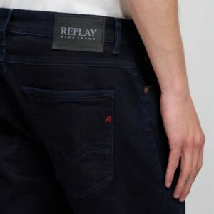 REPLAY JEAN ΑΝΔΡΙΚΟ BLUE/BLACK WILLBI M1008.000.573BB90.007 REGULAR SLIM FIT