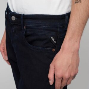 REPLAY JEAN ΑΝΔΡΙΚΟ BLUE/BLACK WILLBI M1008.000.573BB90.007 REGULAR SLIM FIT