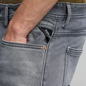 REPLAY JEAN ΑΝΔΡΙΚΟ ΓΚΡΙ WILLBI M1008R.000.739962.096 REGULAR SLIM FIT