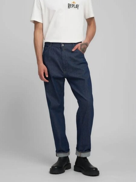 REPLAY JEAN ΑΝΔΡΙΚΟ ΜΠΛΕ WAINE M1052.000.91907A.007 TAPERED FIT