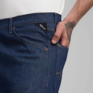 REPLAY JEAN ΑΝΔΡΙΚΟ ΜΠΛΕ WAINE M1052.000.91907A.007 TAPERED FIT