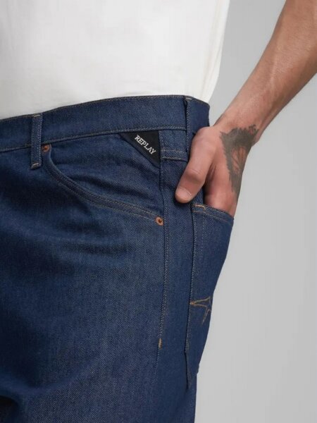 REPLAY JEAN ΑΝΔΡΙΚΟ ΜΠΛΕ WAINE M1052.000.91907A.007 TAPERED FIT