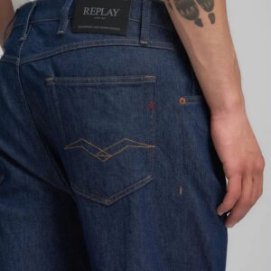 REPLAY JEAN ΑΝΔΡΙΚΟ ΜΠΛΕ WAINE M1052.000.91907A.007 TAPERED FIT