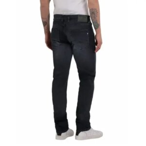 REPLAY JEAN ΑΝΔΡΙΚΟ ΜΑΥΡΟ GROVER MA972.000.103C36.097 STRAIGHT FIT